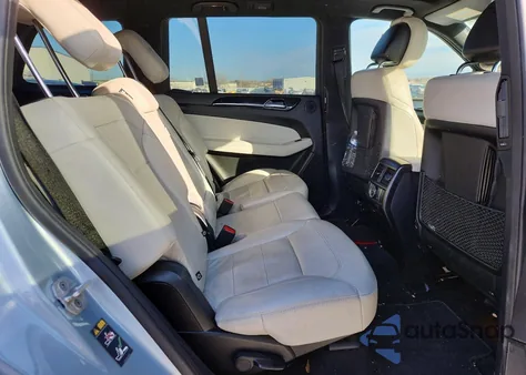 2017 Mercedes-Benz Gls 450 4Matic z USA, uszkodzony, nr VIN 4JGDF6EE9HA815970